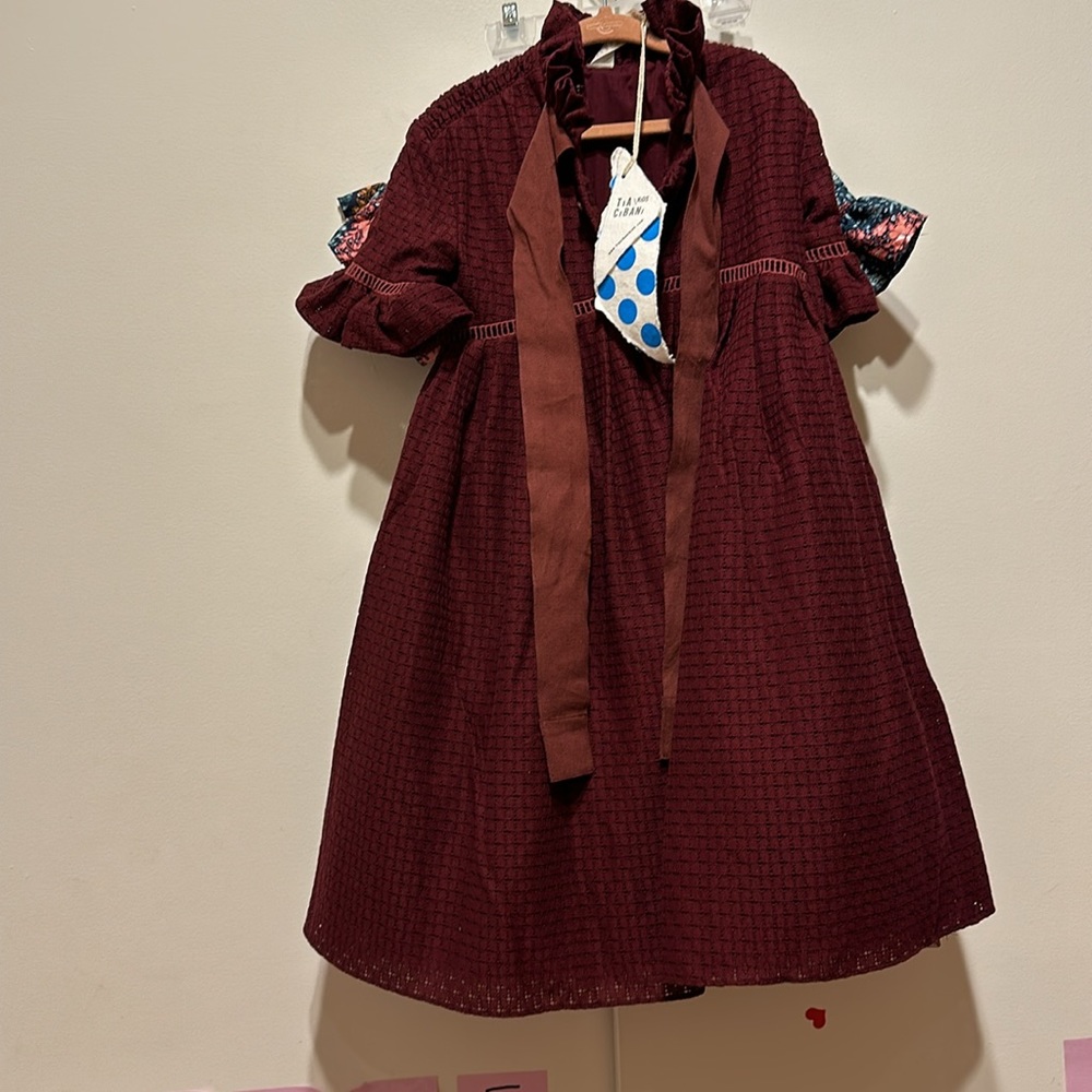BNWT TIA Cibani Carriage smock maxi dress size 2